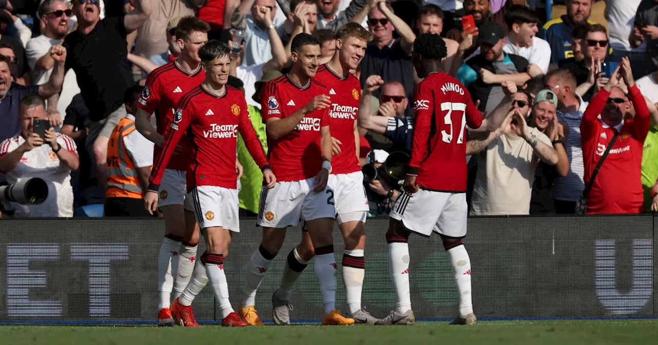 Man Utd break two unwanted records despite ruining De Zerbi's Brighton farewell