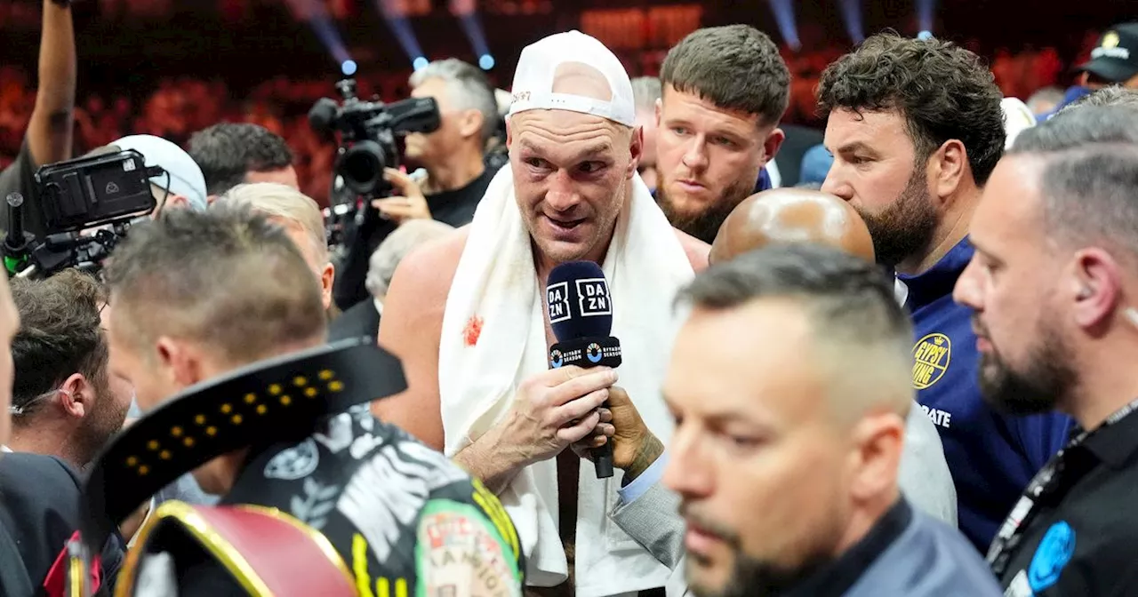 Tyson Fury appears to blame Ukraine war for defeat by Oleksandr Usyk