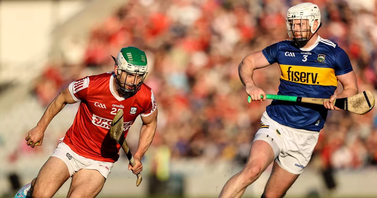 What time and TV channel is Tipperary v Cork on today?