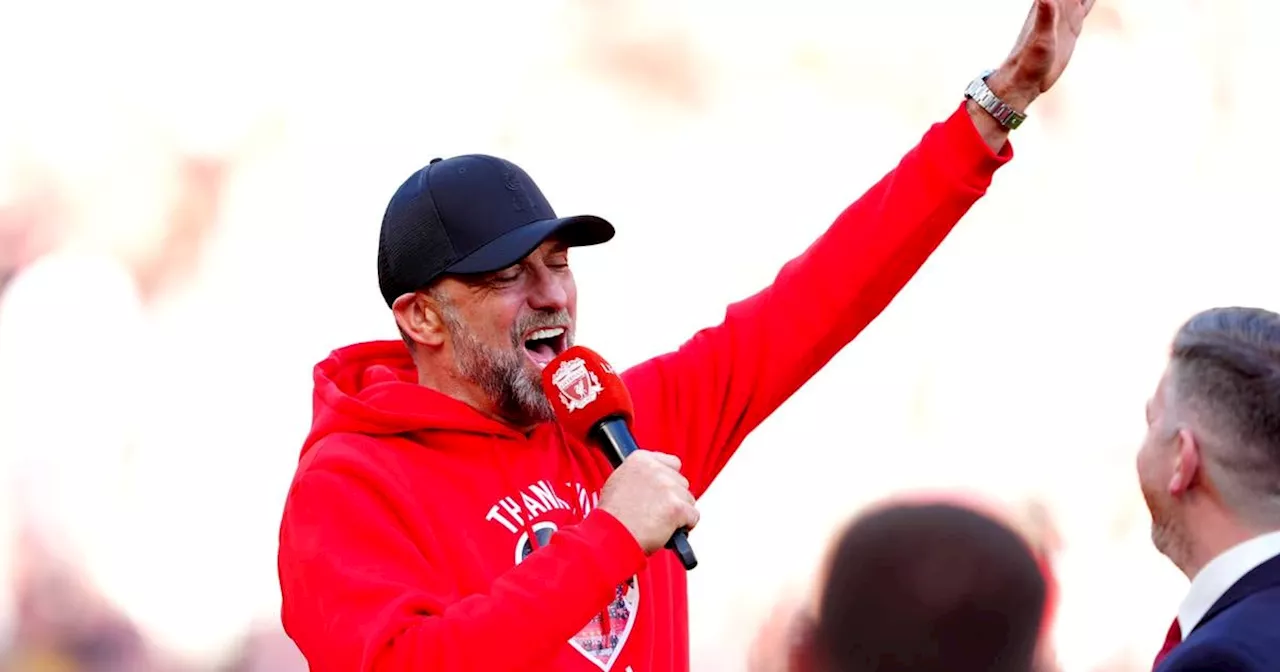 Jürgen Klopp bids emotional farewell to Anfield after Liverpool win