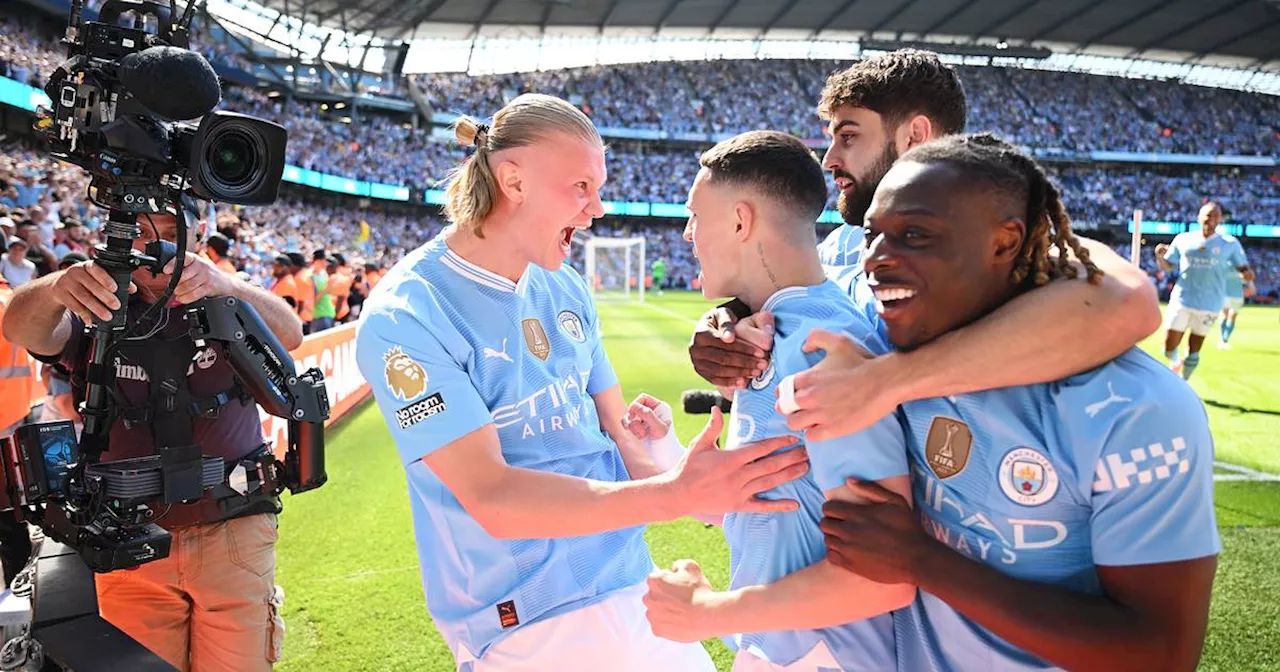 Manchester City secure historic fourth consecutive Premier League title