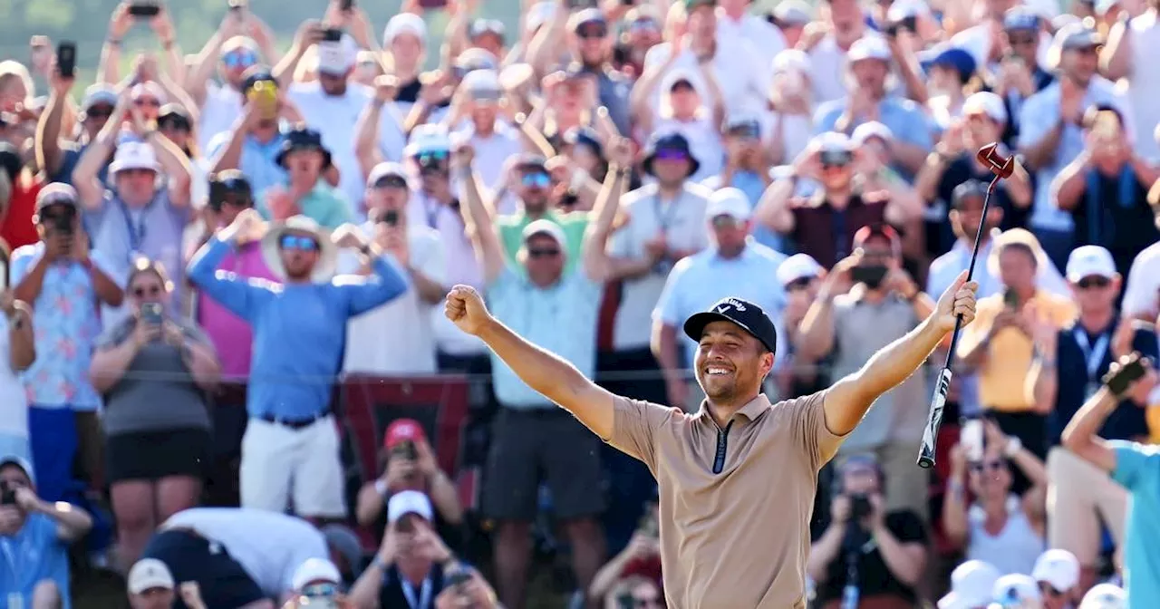 Xander Schauffele holds off Bryson DeChambeau at US PGA to win his first major