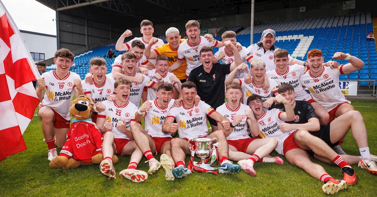 Tyrone prove too hot for Kerry as they claim sixth All-Ireland under-20 football crown