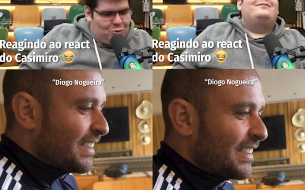 Diogo Nogueira reage a comentário de Casimiro sobre ele e diverte web