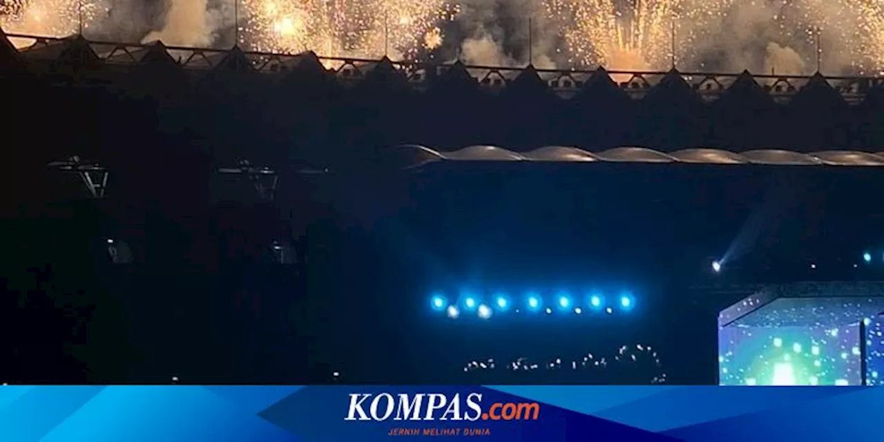 Pesta Kembang Api Tutup Konser NCT Dream TDS 3 di Jakarta