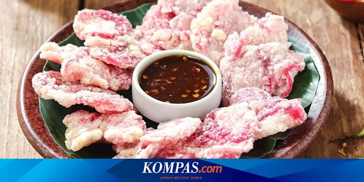 Resep Cireng Kerupuk Seblak, Garing Luarnya Lembut Mulur Dalamnya