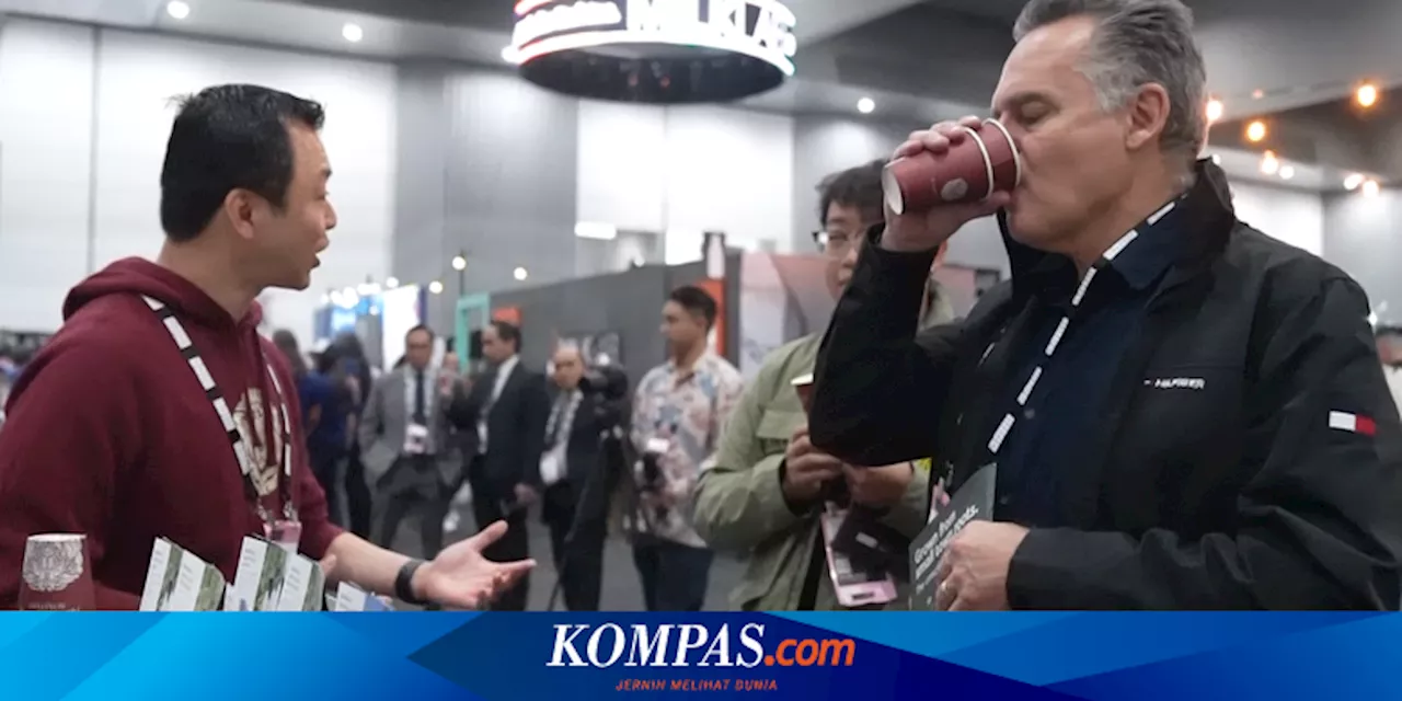 Saat Kopi dari Berbagai Daerah Indonesia Tarik Minat Pengunjung Pameran Kopi Akbar di Australia...