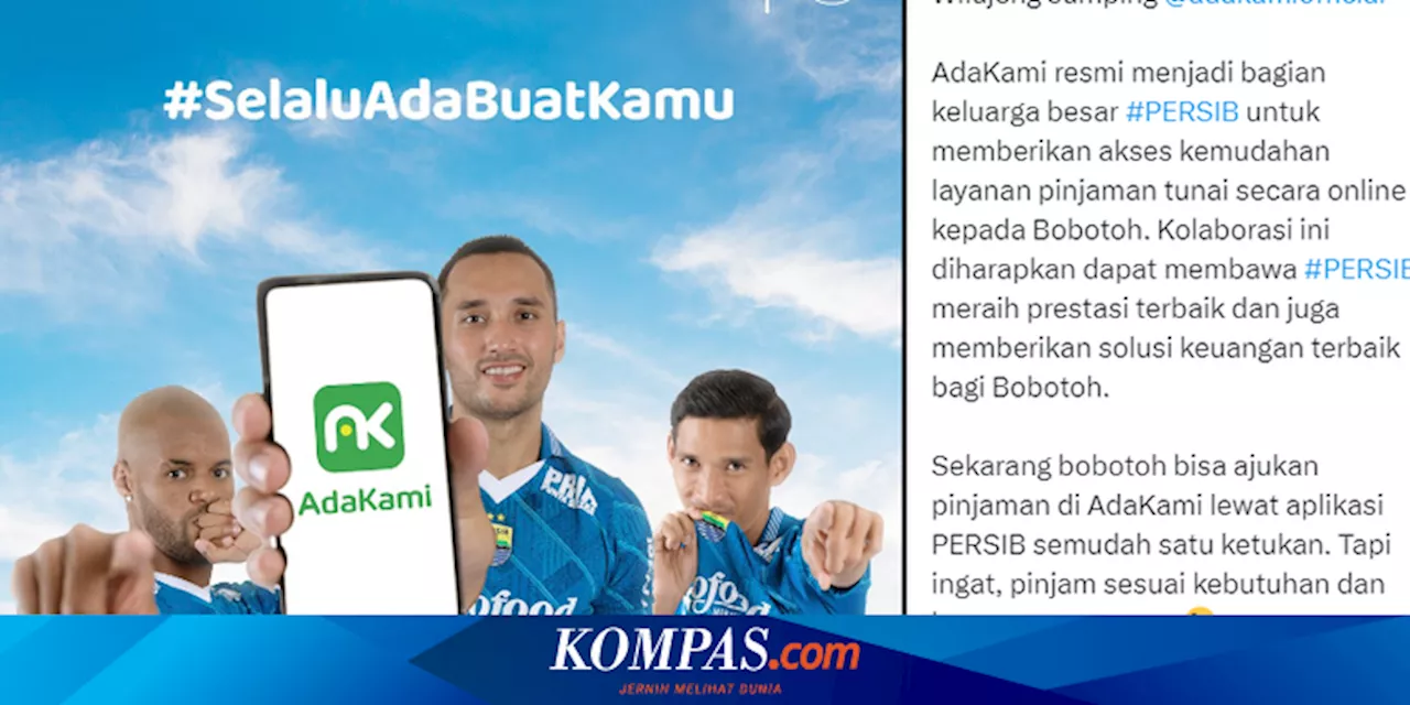 Warga Jabar jadi Pengguna Pinjol Terbanyak di Indonesia, Ekonom Soroti Persib Gandeng Sponsor Pinjol