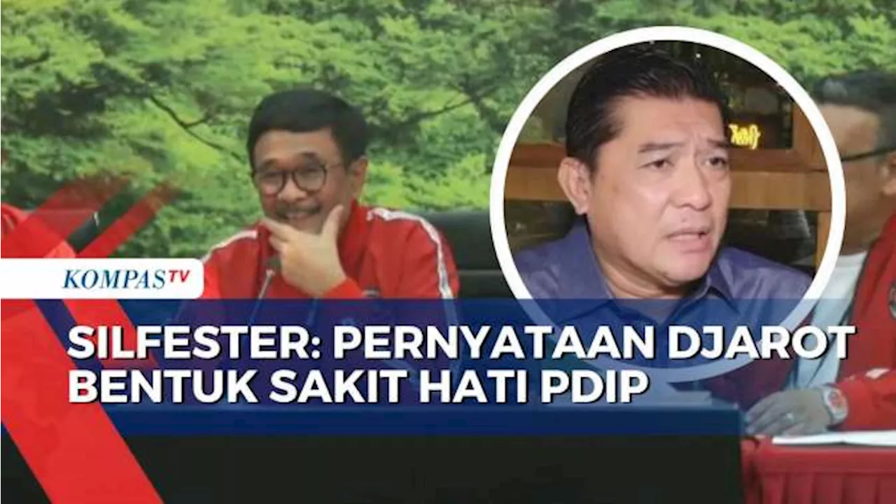 Tanggapi Soal PDIP Tak Undang Jokowi ke Rakernas, Silfester: Pernyataan PDIP 'Susah Move On'