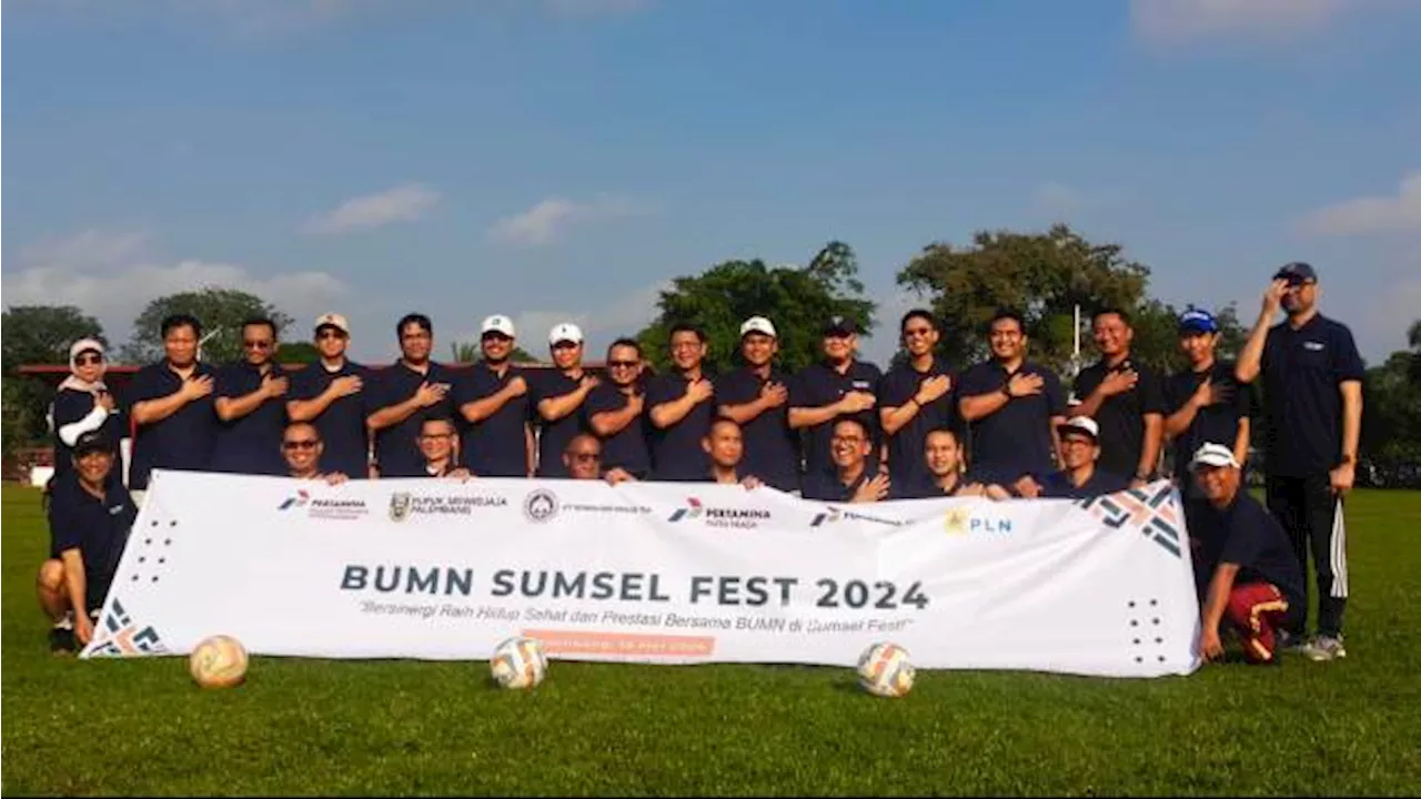 Tingkatkan Sinergi melalui Olahraga, BUMN se-Kota Palembang selenggarakan BUMN Sumsel Fest 2024