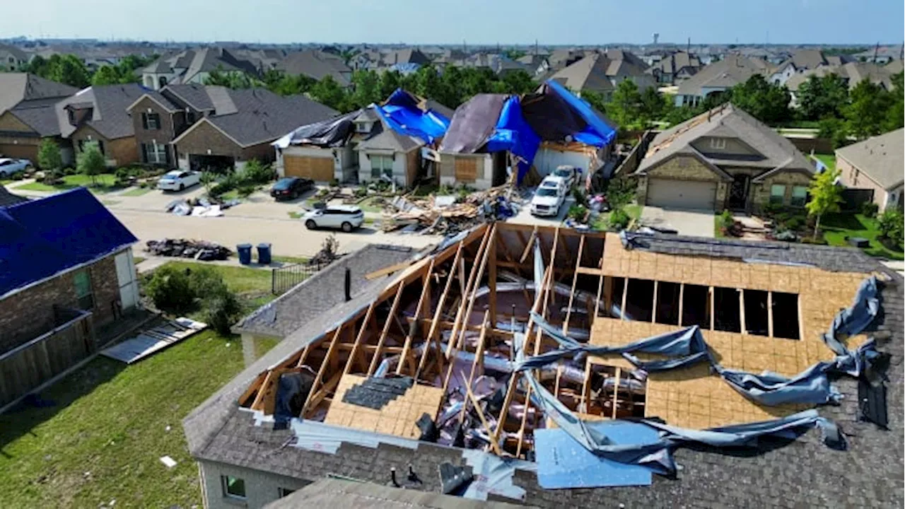 ‘God’s here:’ Tornado tears roof from several homes in neighborhood, miraculously no one hurt