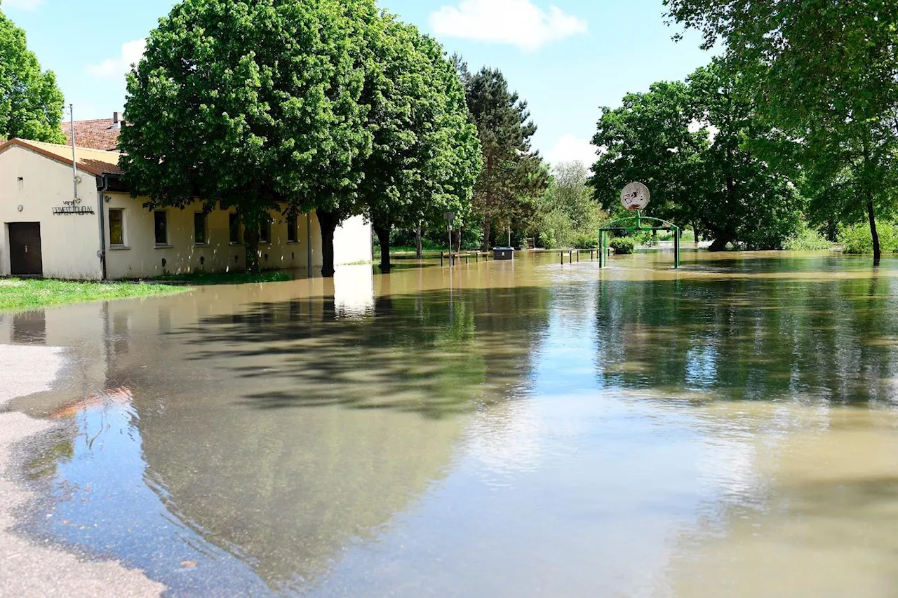 Inondations dans l'Est: «la décrue est bien avancée»