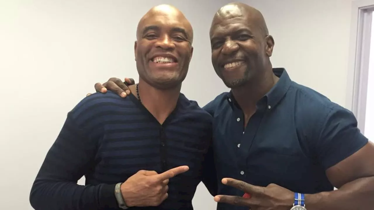 Terry Crews desafia Anderson Silva para luta de despedida e brasileiro rebate: ‘Estou pronto!’