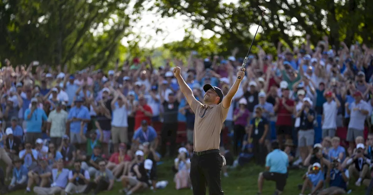 Xander Schauffele wins first major at PGA Championship in a thriller at Valhalla