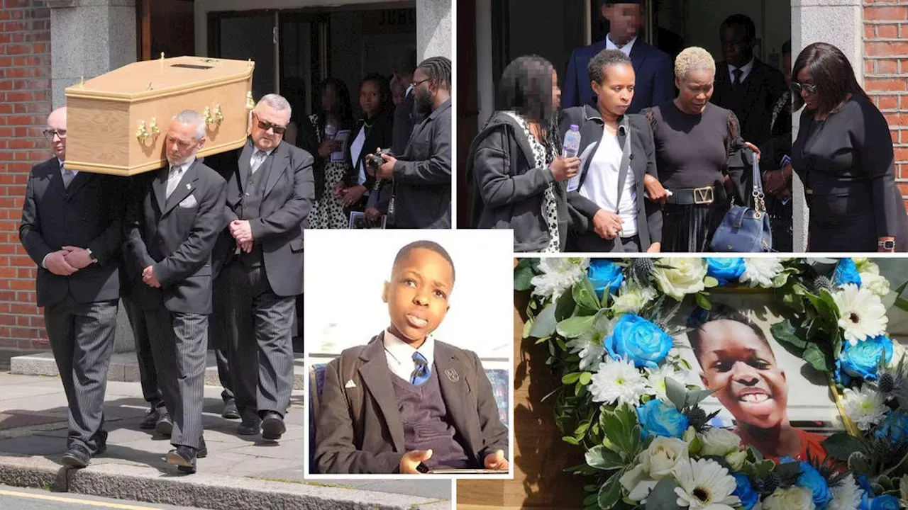 Mourners Gather For Funeral Of Daniel Anjorin After Hainault Sword ...