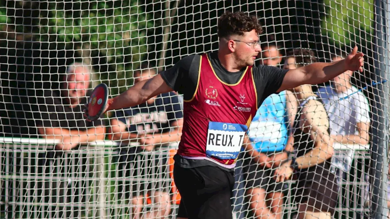 Athlétisme : Tom Reux bat son record au disque et participera aux Jeux olympiques