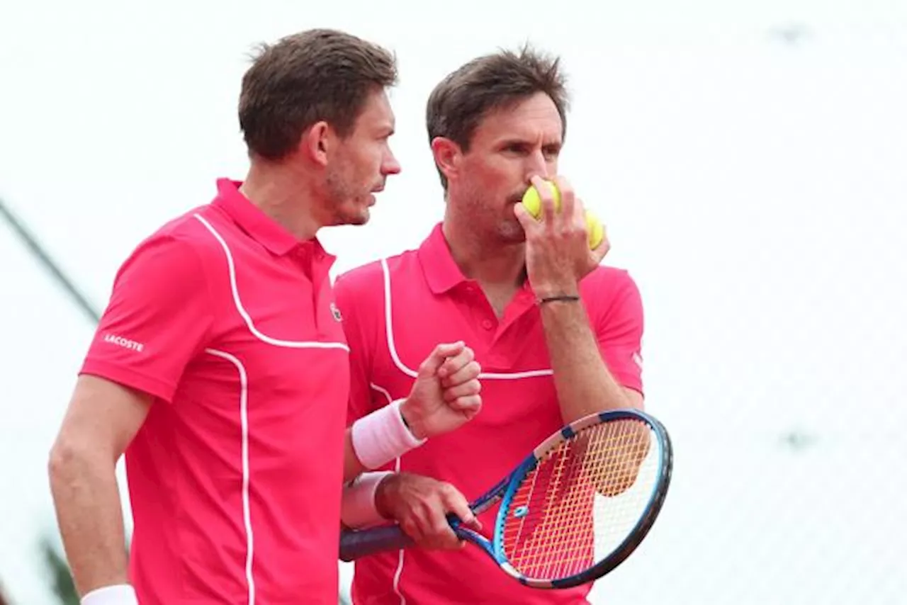 Édouard Roger-Vasselin et Nicolas Mahut ne seront pas associés à Roland-Garros