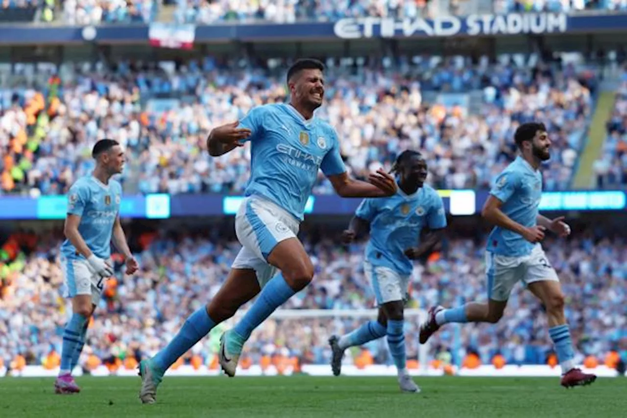 Manchester City sacré champion d'Angleterre, Arsenal encore dauphin