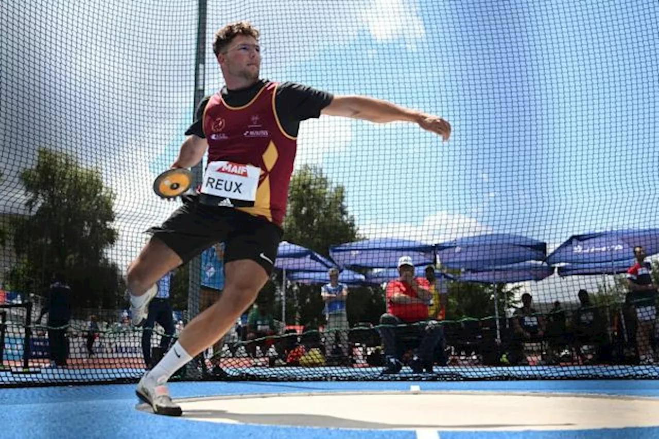 Minima olympiques pour le discobole Tom Reux, Gémima Joseph toujours en forme