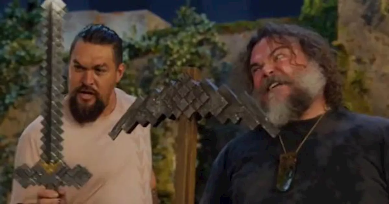 Jack Black y Jason Momoa celebran 15 años de Minecraft con un video especial