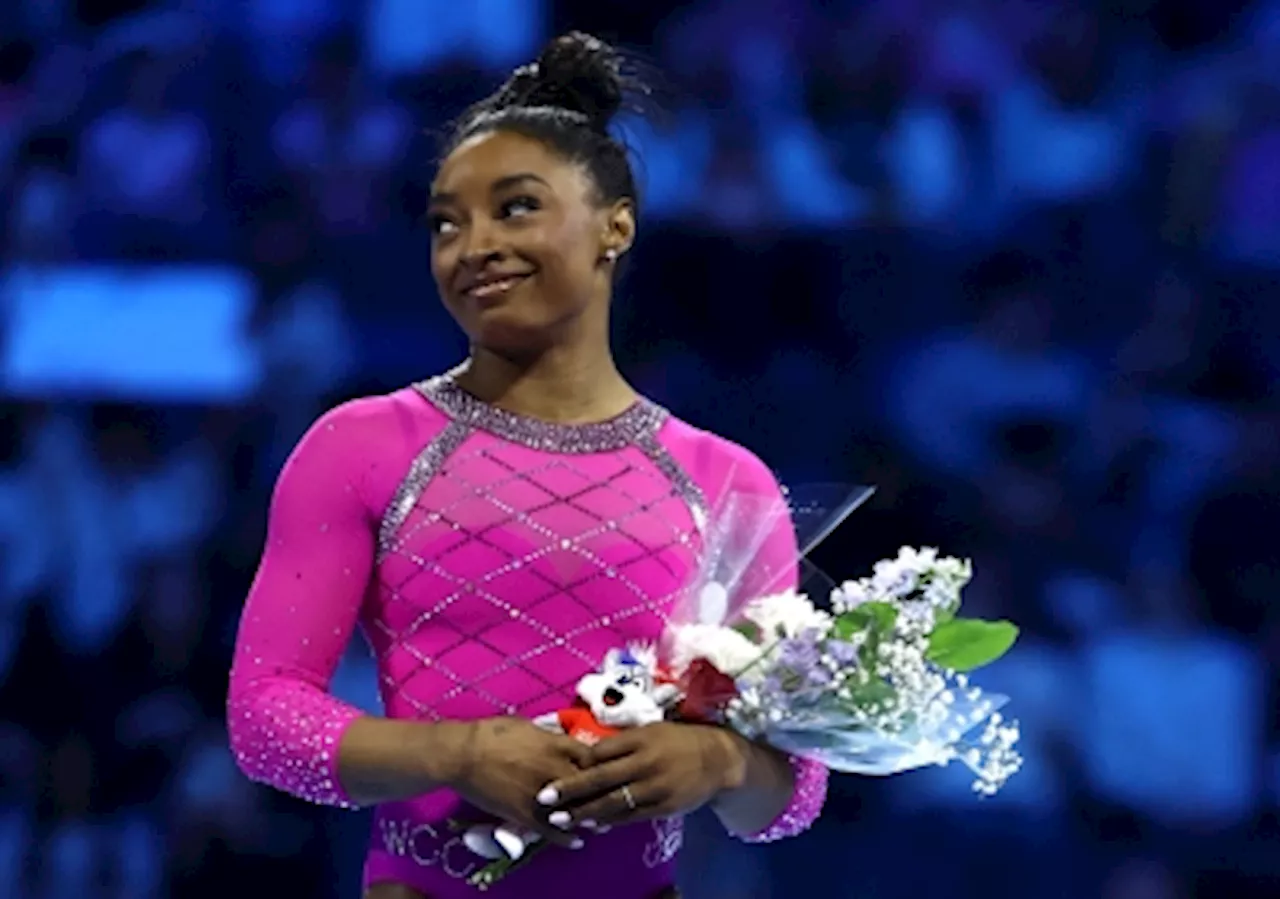 Biles launches Olympic year with impressive Core Hydration Classic win