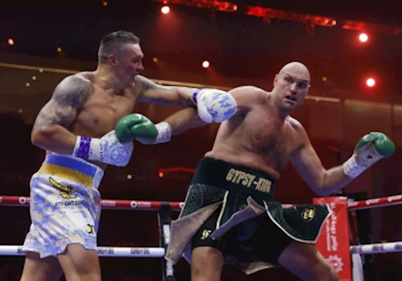 Usyk beats Fury to become undisputed heavyweight champ