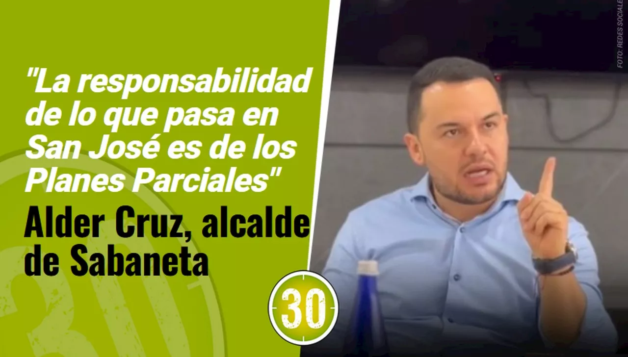 «No rotundo» Alcalde de Sabaneta no otorgará más licencias en San José