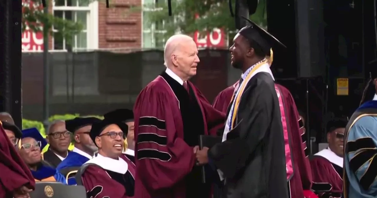 Biden addresses Israel-Hamas war and extremism during Morehouse College speech