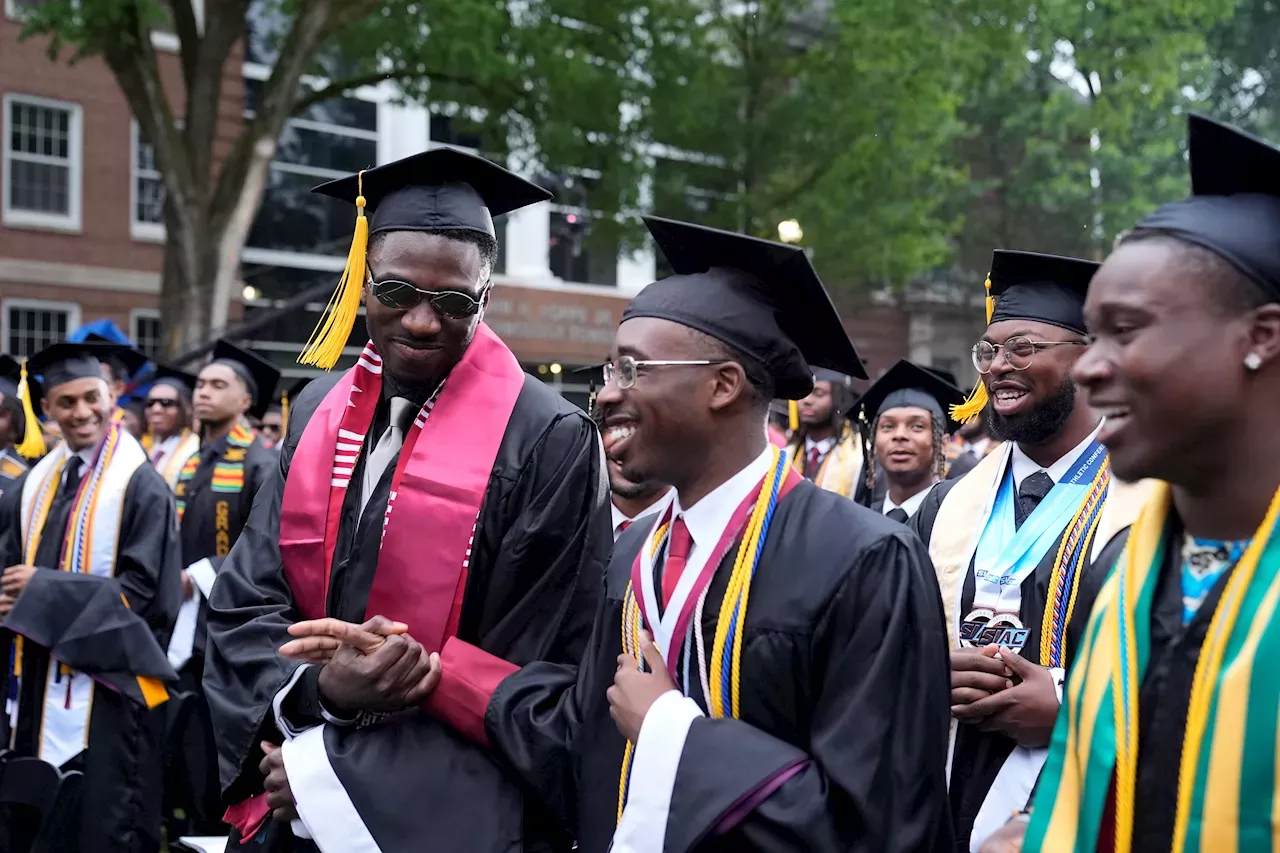 Biden delivers Morehouse commencement address during a time of tumult