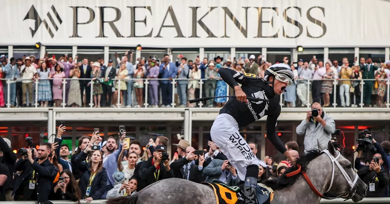 Preakness Stakes 2024 highlights: Seize the Grey crowned winner in muddy race