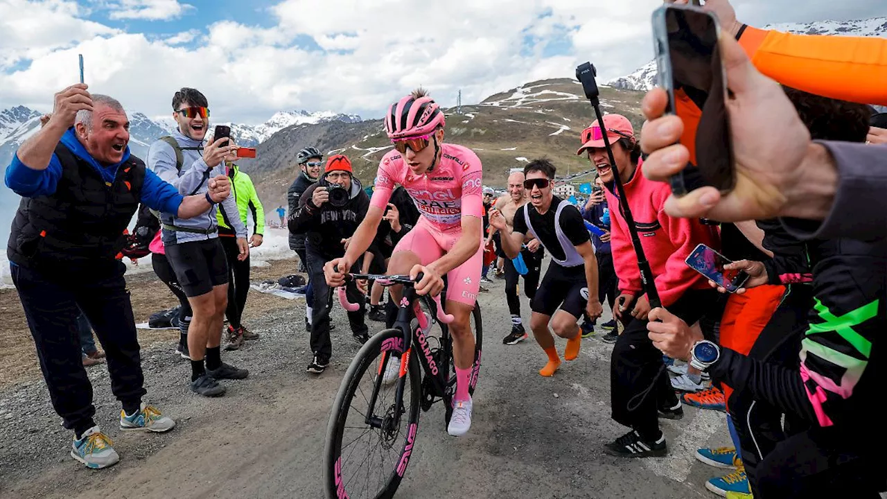 Slowene in einer eigenen Liga: Pogacar demütigt die Konkurrenz auf Giro-Königsetappe