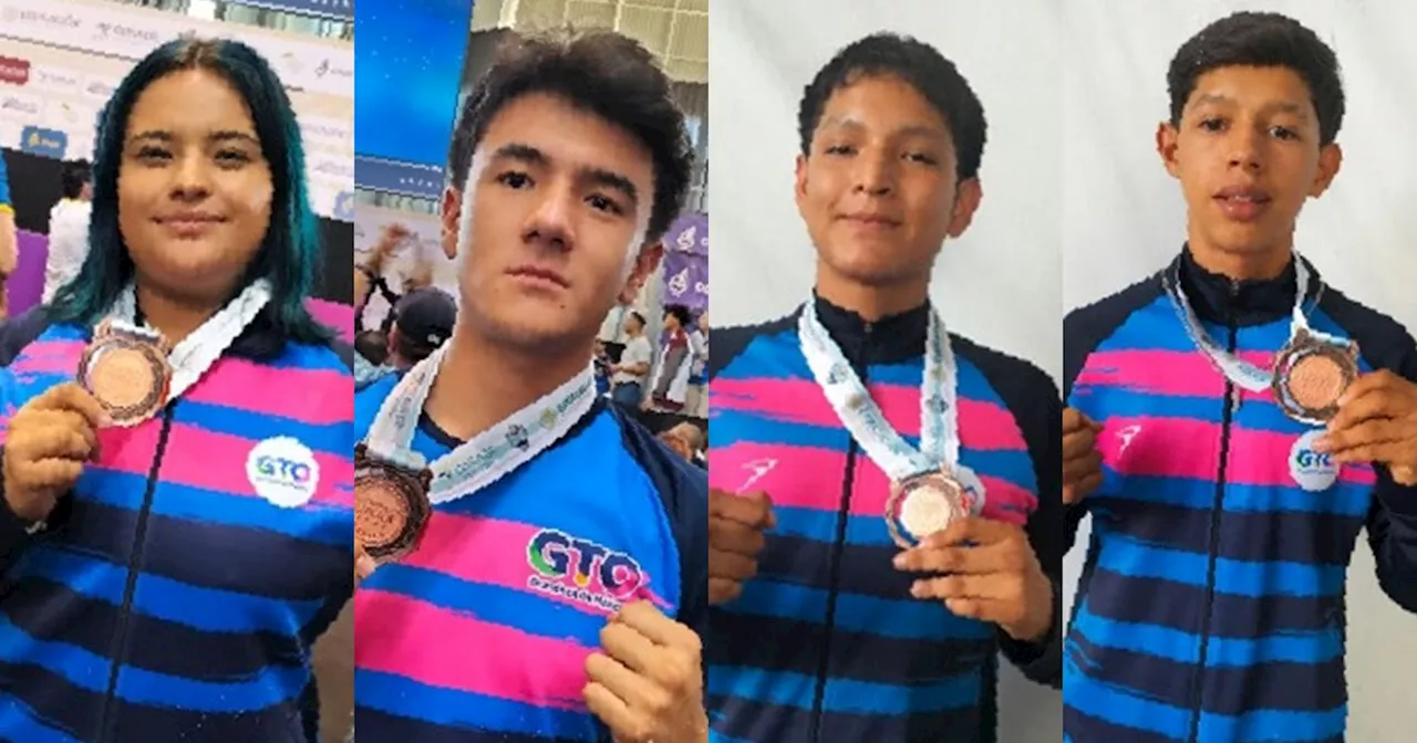 Guanajuato brilla con cuatro medallas de bronce en Boxeo en los Juegos CONADE 2024