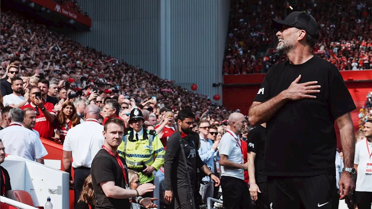 Klopp se despede do Liverpool com saldo de oito troféus em nove anos