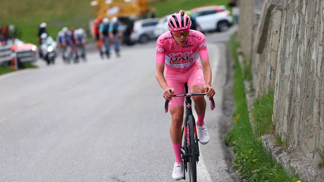 Giro 2024: le classement de la 15e étape du Tour d'Italie remportée par Tadej Pogacar