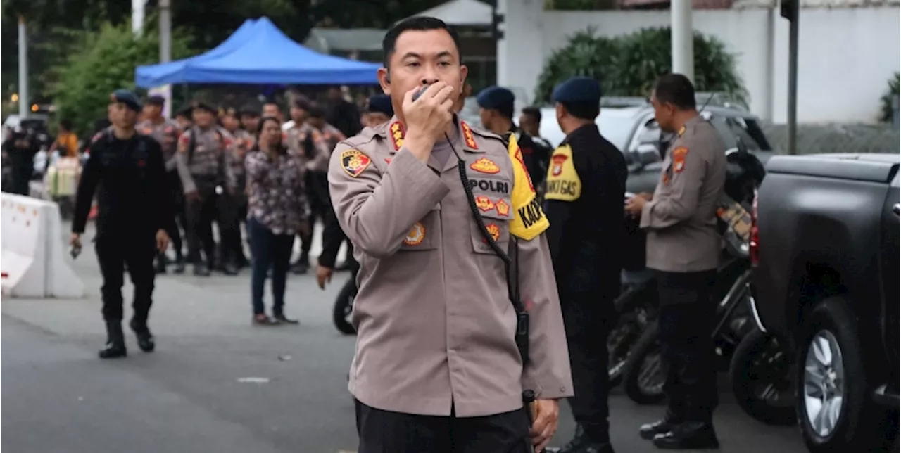 Aksi FPI Bela Palestina di Kedubes AS dan Mesir Dikawal Ribuan Polisi