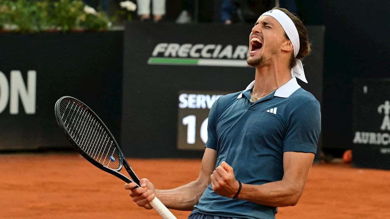 ATP Rome : Alexander Zverev sacré pour la deuxième fois