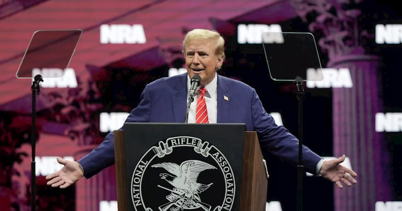 Trump receives NRA endorsement as he vows to protect gun rights