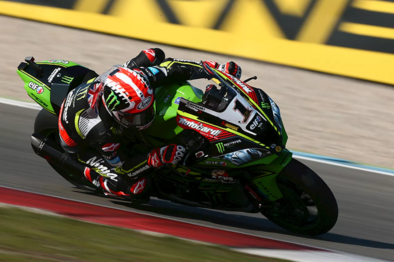 Assen, FP2: Zwei Kawasaki vorne, Yamaha gut dabei