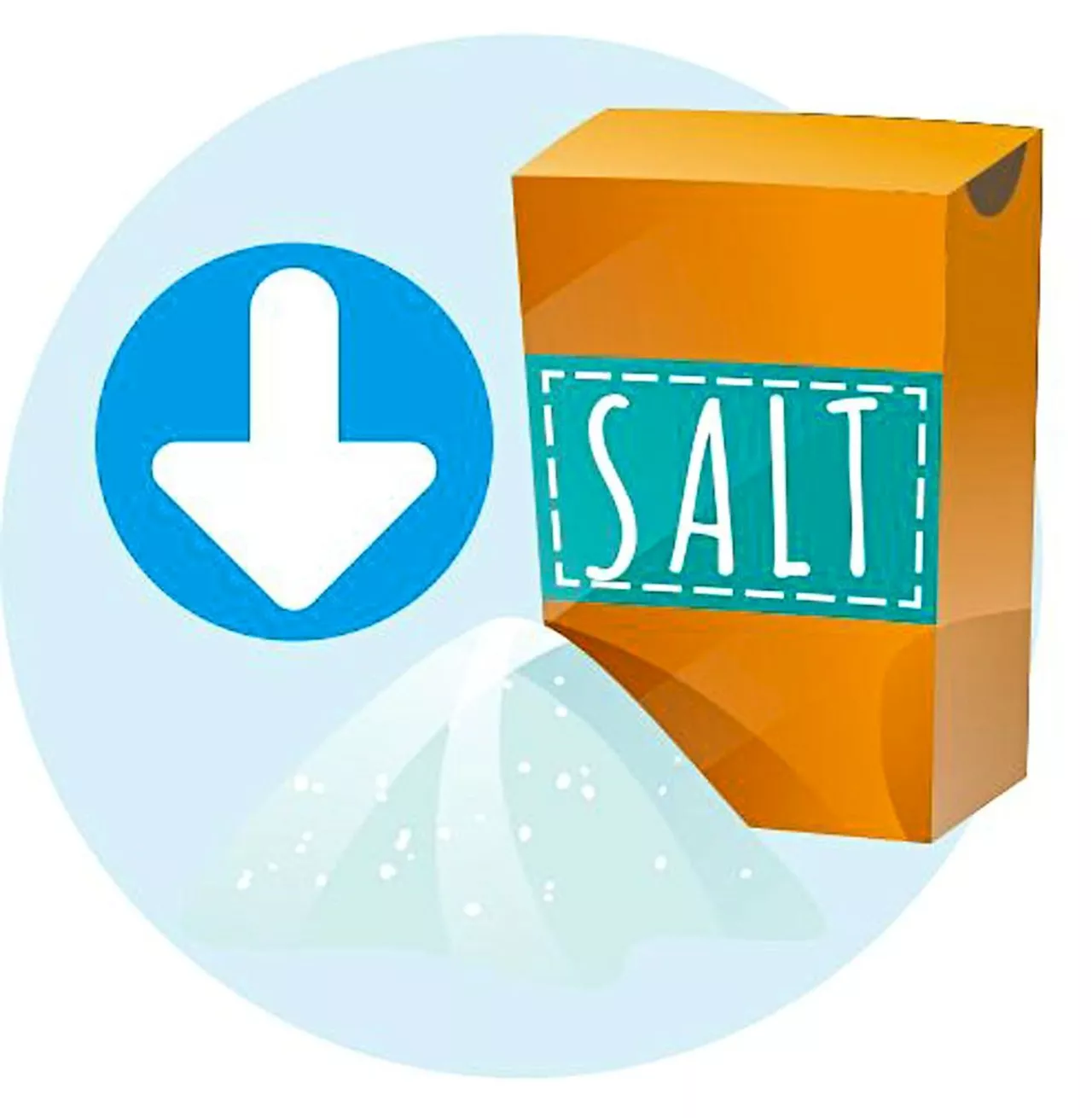 Lower your salt intake to lower your blood pressure