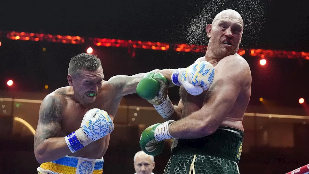 Oleksandr Usyk schlägt Tyson Fury im Schwergewichts-Jahrhundertkampf