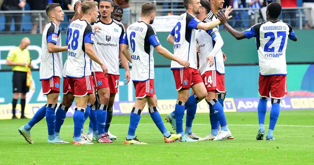 HSV gewinnt dank Glatzel-Dreierpack gegen Nürnberg