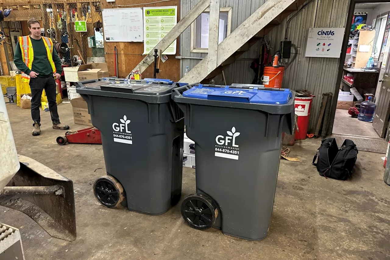 ICYMI: GFL delivering new recycling bins to homes, but don't use them yet