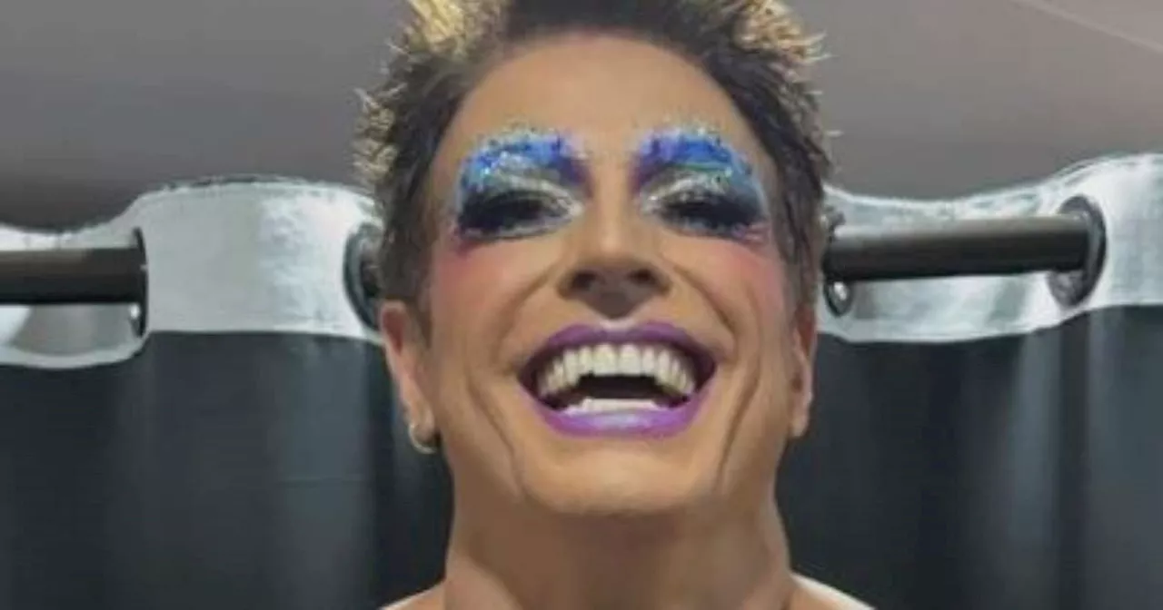 Reynaldo Gianecchini posa de drag queen e é alvo de comentários homofóbicos