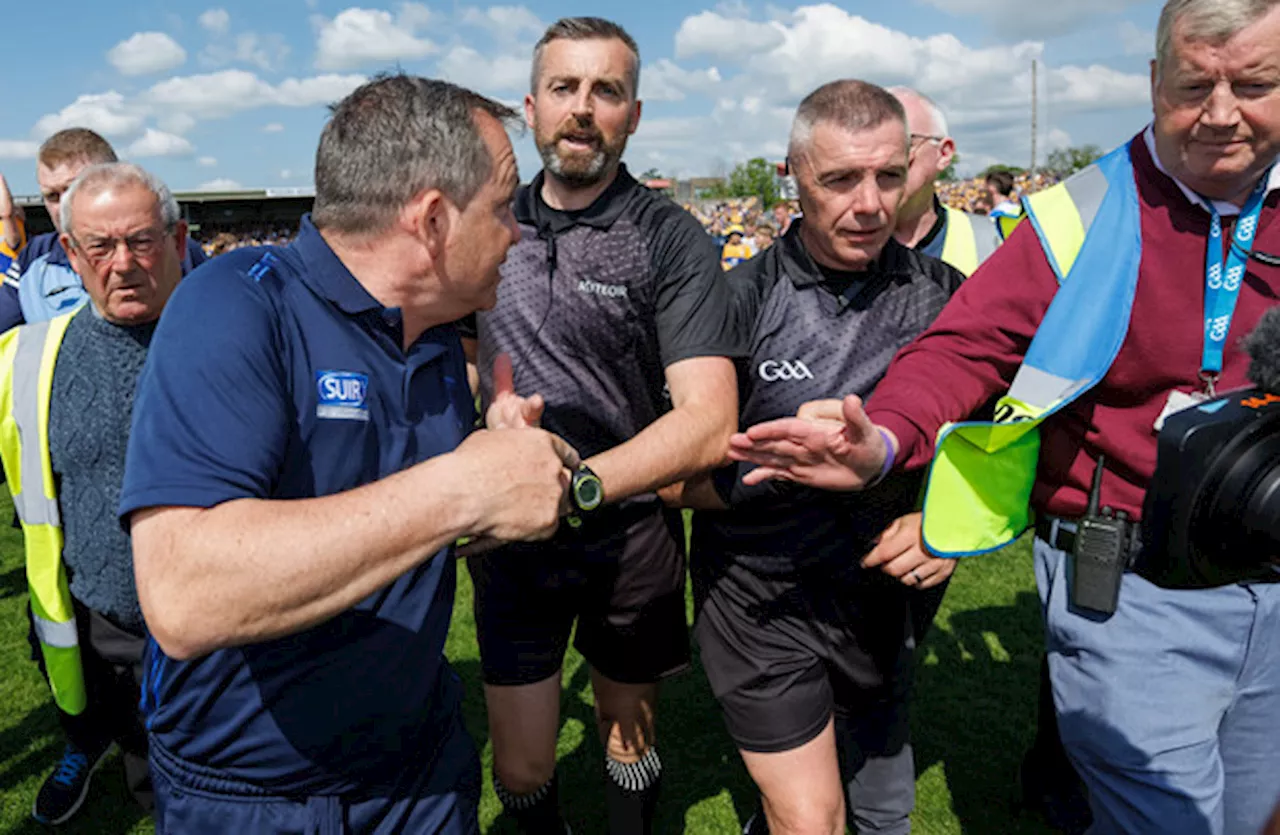 Davy Fitzgerald in referee confrontation as Clare edge home