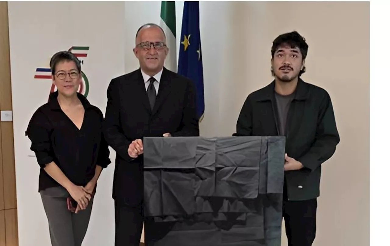 Italian Embassy buys winning Ateneo Art Awards piece