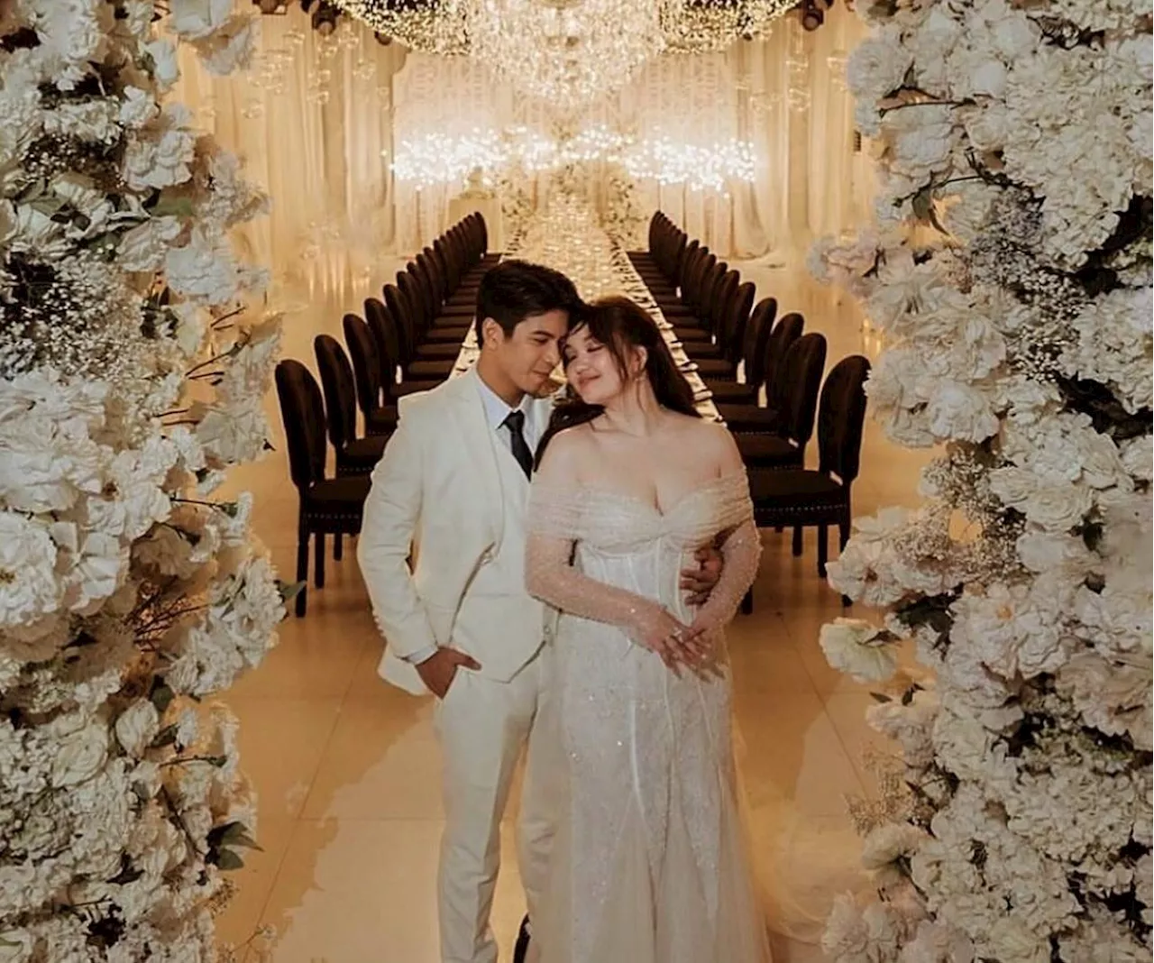 Nash Aguas, Mika dela Cruz of 'Goin' Bulilit' wed