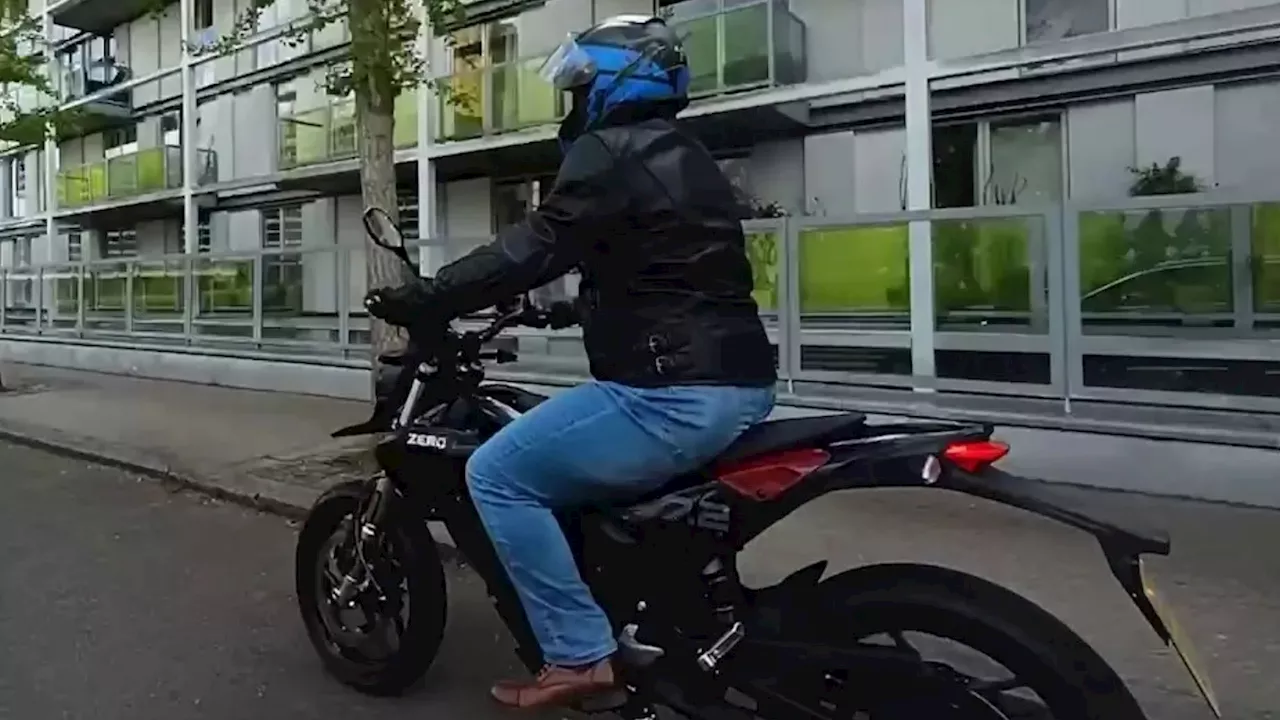 I raced an electric motorbike designed by a NASA engineer against my train commute