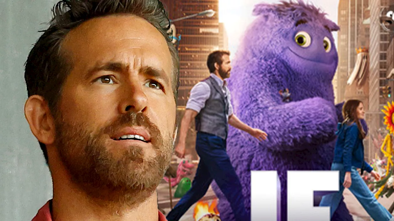 Ryan Reynolds' Movie 'IF' Bombs at Box Office, Critics Hating Too