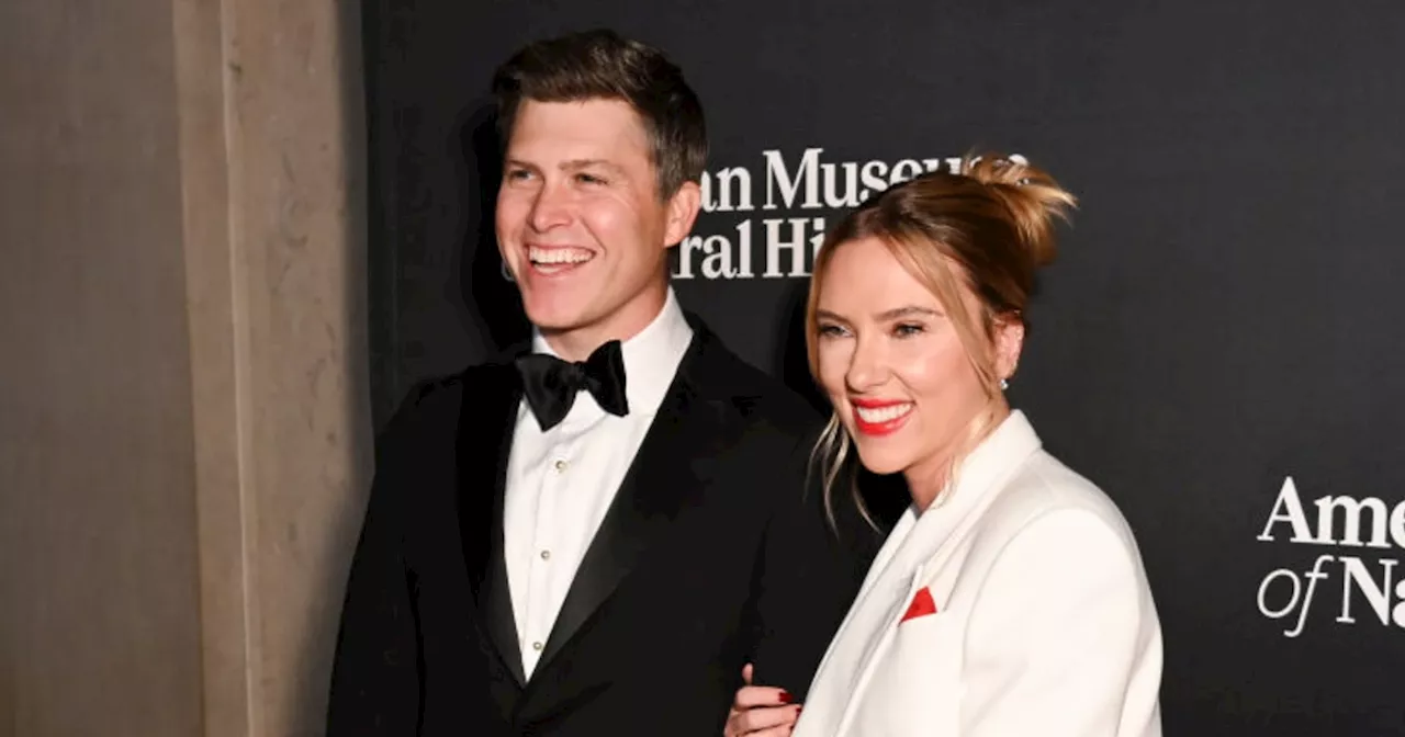 Colin Jost Tricked Into Making Joke About Wife Scarlett Johansson