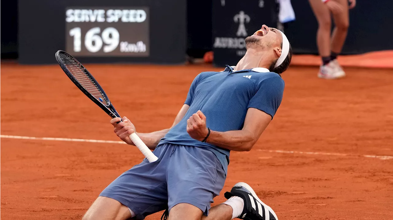 Zverev serves his way to Italian Open title over Jarry